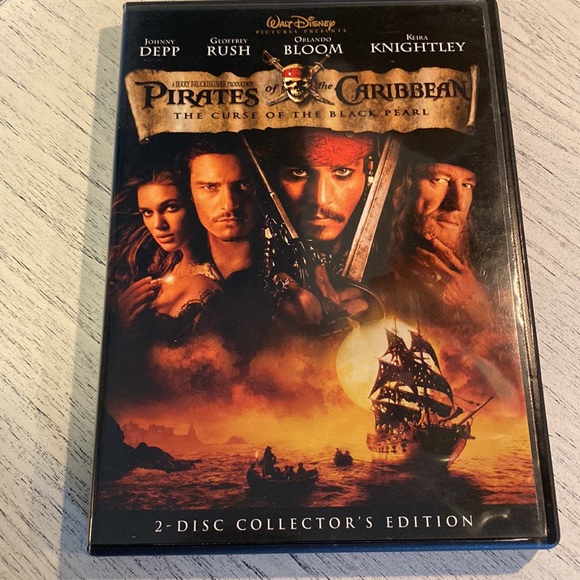PIRATES OF THE CARIBBEAN DVD SET - Three DVD Set - Picture 4 of 7